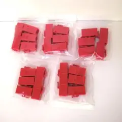 RJ45 Cat6 キーストーンカプラー LAN ケーブル用 レッド 25個