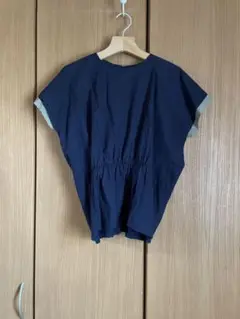 夏SALE‼️ 【hagumu】半袖 トップス ギャザー付き