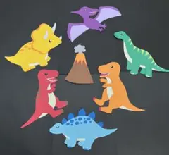 恐竜　壁面飾り（８月限定！セール中です）