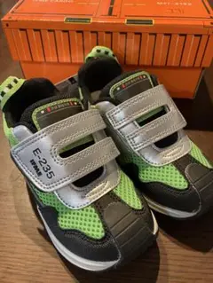 【新品】IFME TRAIN 山手線　キッズスニーカー グリーン　16.5cm