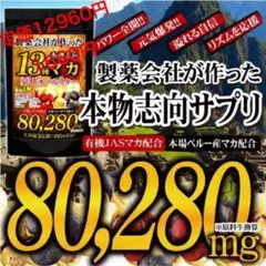 SNSで話題❗️13種マカ 豪快オールスター サプリメント 6ヶ月分 360粒