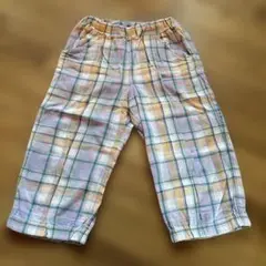 コンビミニ　夏用七分丈パンツ120センチ