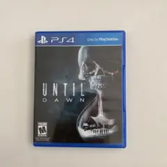 PS4専用ソフト　UNTIL DAWN 惨劇の山荘(北米版)