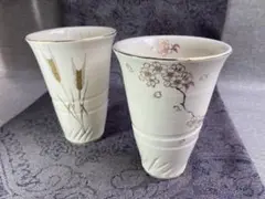 茶道具　萩焼　江月窯　肩衝茶入　在銘　共箱　V　6896 萩焼 肩衝茶入 十二代 田原陶兵衛(作) 共箱 | 古美術ささき