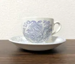 Burleigh バーレイ ブルー アジアティックフェザンツ カップ ソーサー
