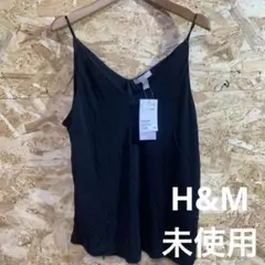 【 8894番】H&M キャミソール　未使用　レディM 黒