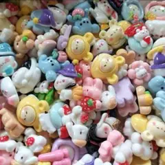 プラパーツ デコパーツ ビーズ キャラクター 新品 未使用