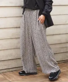luxe レオパPt ワイドイージーパンツ ジャーナルスタンダードラックス