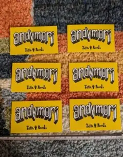 andymoriステッカー 1枚のみ