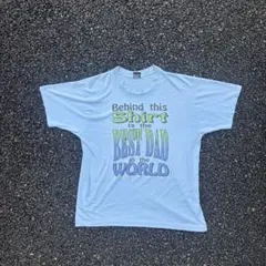 90s 世界一のパパTee Tシャツ ヴィンテージ スクリーンスターズ