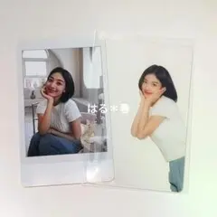 TWICE〜ジヒョ 購入特典 ポラロイド風フォトカード 韓国 ポップアップ