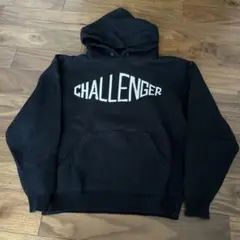 CHALLENGER チャレンジャー　ブラック パーカー　S
