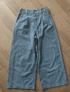ラブトキシック コーデュロイ　ワイドパンツ グレー サイズＬ 160