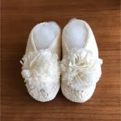 ハンドメイド ベビー ルームシューズ
