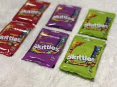 Skittles オリジナル・ワイルドベリー・サワー 3種計6個セット　各40g
