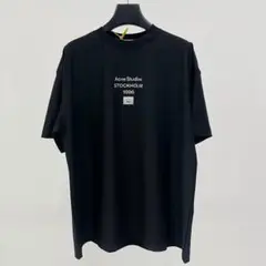 Acne Studios 1996 新品サイズXLプリント 黒 Tシャツ L