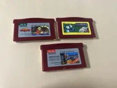 ゲームボーイアドバンス ソフト 3本セット エキサイトバイク ゼルダ ゼビウス