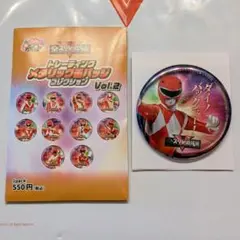 全スーパー戦隊展　メタル缶バッジ　Vol.2（恐竜戦隊ジュウレンジャー）