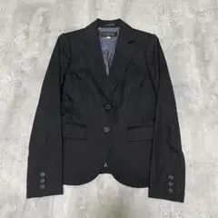 MICHEL KLEIN テーラードジャケット ピンストライプ トラッド　モード