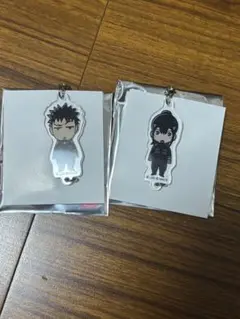 怪獣8号 I.G STORE 表情四十景アクリルチャーム 日比野カフカ&亜白ミナ