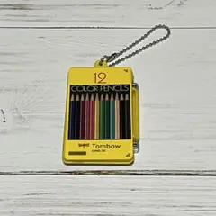 トンボ鉛筆 ミニチュアチャーム　色鉛筆NQ12色 【まとめ販売あり】