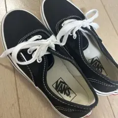 VANS ブラック 19.5