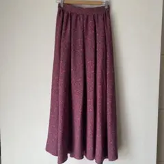 美品Agaフレアロングスカート