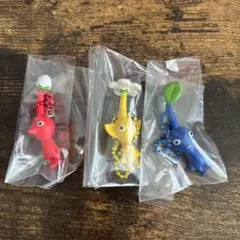 新品未使用 ピクミン マスコット&フルーツグミ2 赤 黄 青 ピクミン 3点