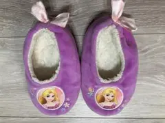ラプンツェル スリッパ 紫色