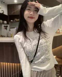 SHEIN シーイン シアー ロングTシャツ