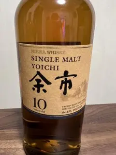 余市10年 ニッカ シングルモルト 1本