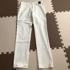 新品未使用　COMME CA COMMUNE メンズホワイト スラックス