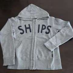 SHIPS グレー パーカー 130