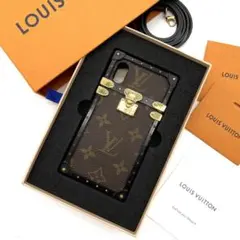 【付属品完備】 ルイヴィトン アイトランク iPhoneXS ストラップ有り