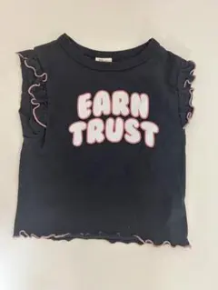 EARN TRUST Tシャツ 90サイズ フリル袖