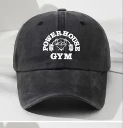 【新品、未使用】POWERHOUSE GYM プレミアムベースボールキャップ