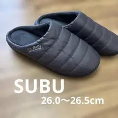 美品　SUBU 26.0cm〜26.5cm チャコールグレー
