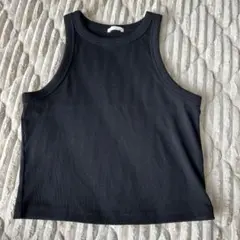 GU タンクトップ　ブラック　M