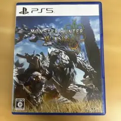 中古美品　動作品　PS5　モンスターハンターワイルズ