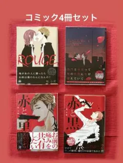 ROUGE 桂小町　ラヴィアンローズ 赤と黒　1・2 女性漫画　海王社　BL