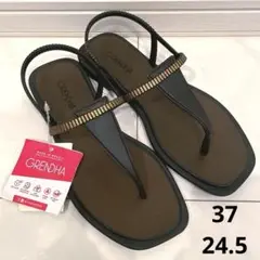 【Ipanema】GRENDHA レディース サンダル ブラック 37 24.5