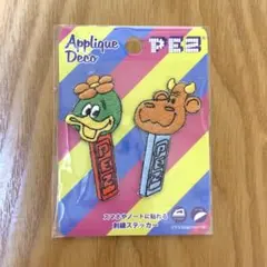【新品】PEZ ペッツ　アップリケ　ワッペン　刺繍ステッカー　送料込み