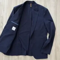 【美品】Paul Smith 現行 トラベルジャケット L ネイビー ストレッチ