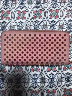 ノリダー✨ルブタン 長財布 スタッズ パネトーネ レインボー ノリダー様専用✨ルブタン 長財布 スタッズ パネトーネ