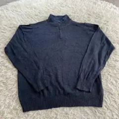 DOCKERS ハーフジップニットセーター