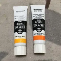 ターナーアクリルガッシュ 40ml 黄系統 2本セット