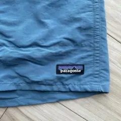 patagonia ショートパンツ M 青