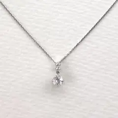✨美品✨スタージュエリー Pt950 ムーンストーン ダイヤモンド ネックレス