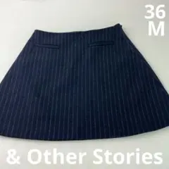 & Other Stories ウール混 台形 スカート 36 M