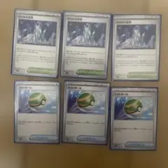 ポケモンカード6枚スリーブ付き